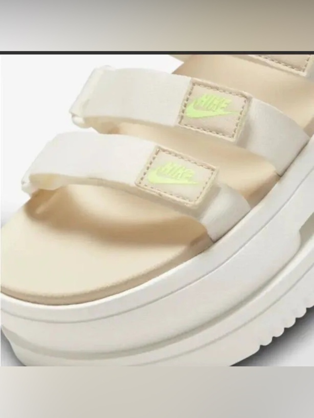 NWT Nike Icon Classic Women's Sandals "Sand Drift" DH0223-101 Size 10